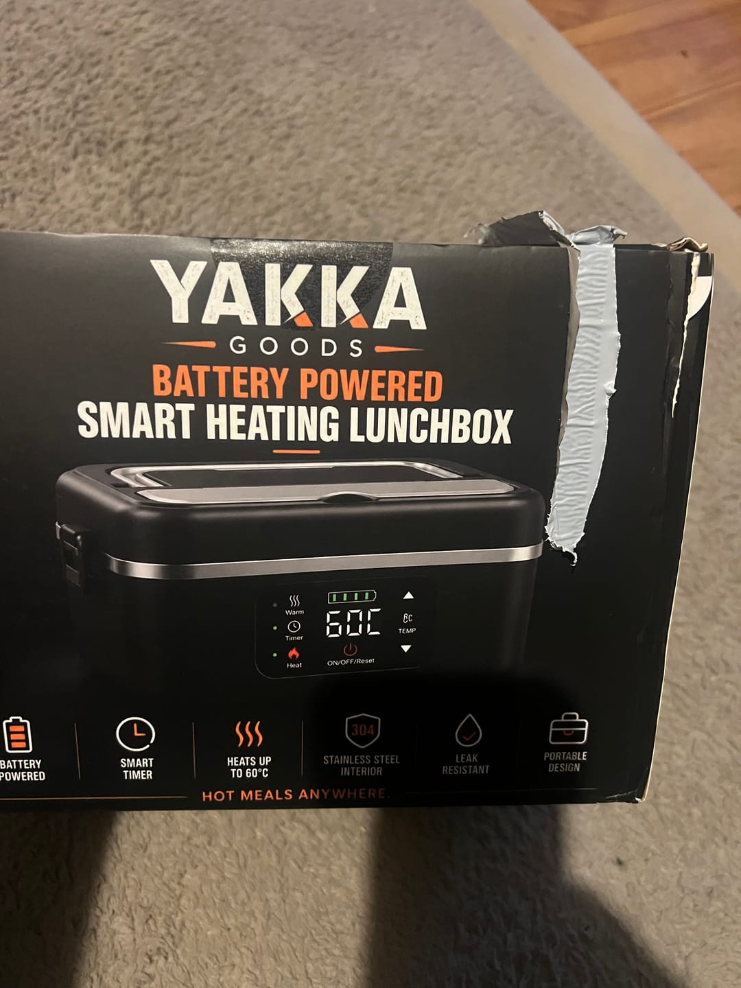 Customer photo review of Yakka Heating LunchBox