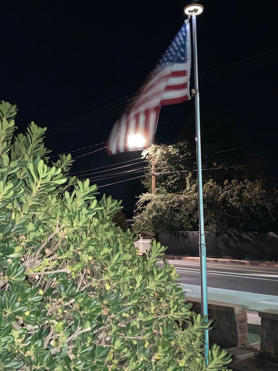Customer photo review of Ultra Heavy Duty American Flag - 2-ply Polyester - Made In USA