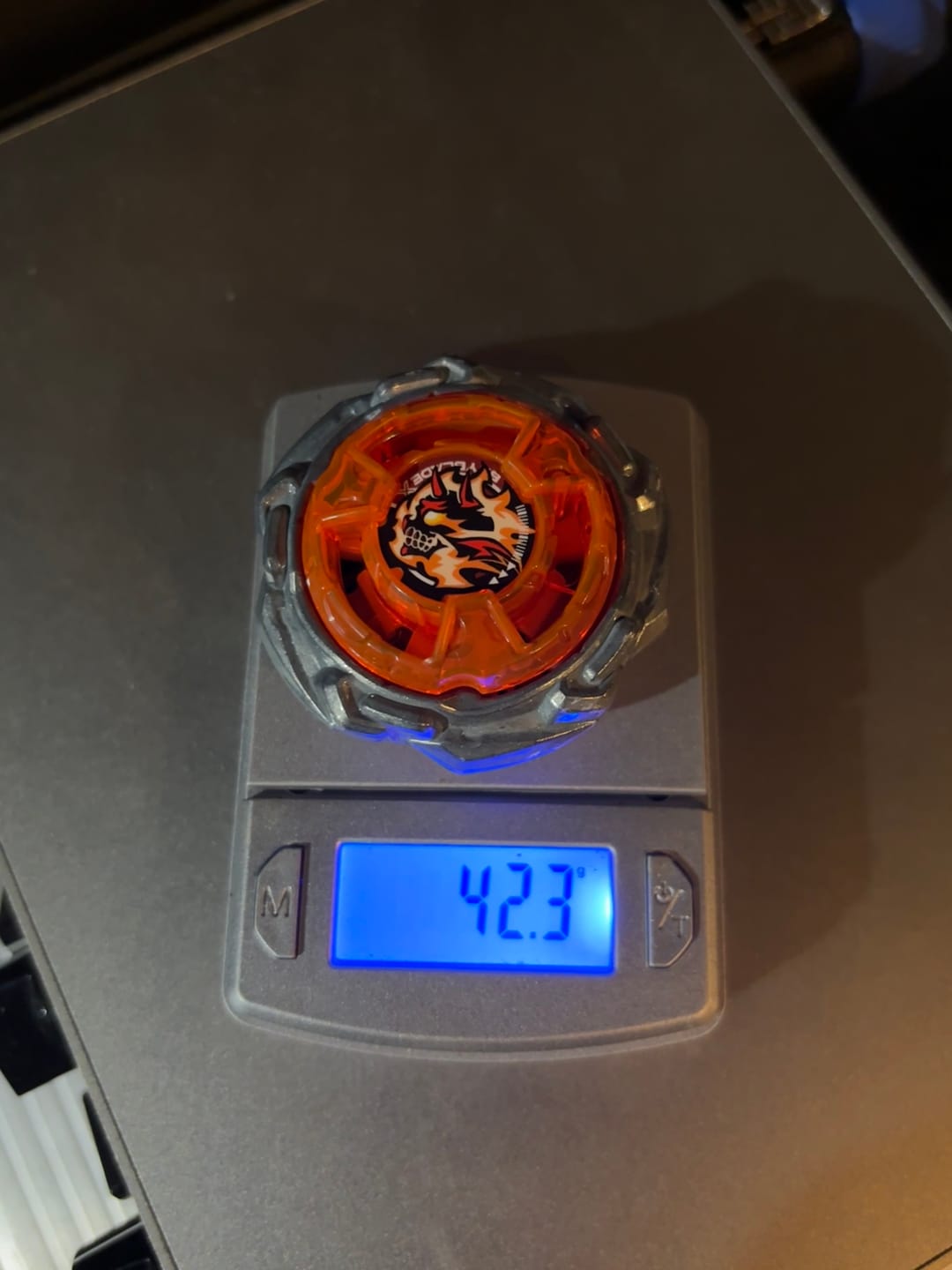 Customer photo review of Takara Tomy Beyblade X UX-21 Hells Nether Deck Set