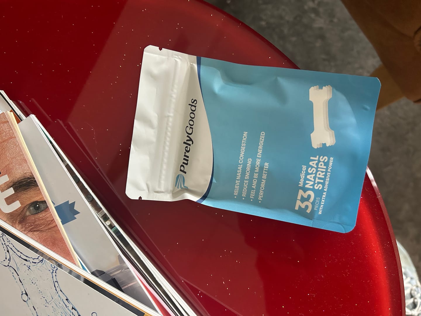 Customer photo review of PurelyGoods Neusstrips (33 stuks)
