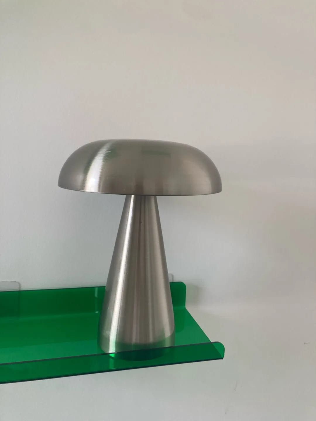 Customer photo review of Copper Table Lamp for Nightstand, Dome Shade, 23 cm