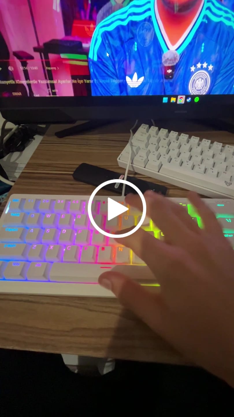Customer video review of Wraith W60 Klavye (Manyetik Switch / HE)