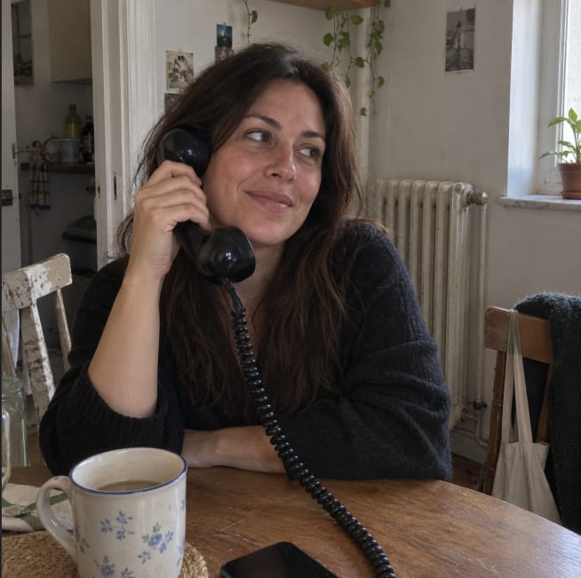 Customer photo review of Retro Ring™ Phone Handset