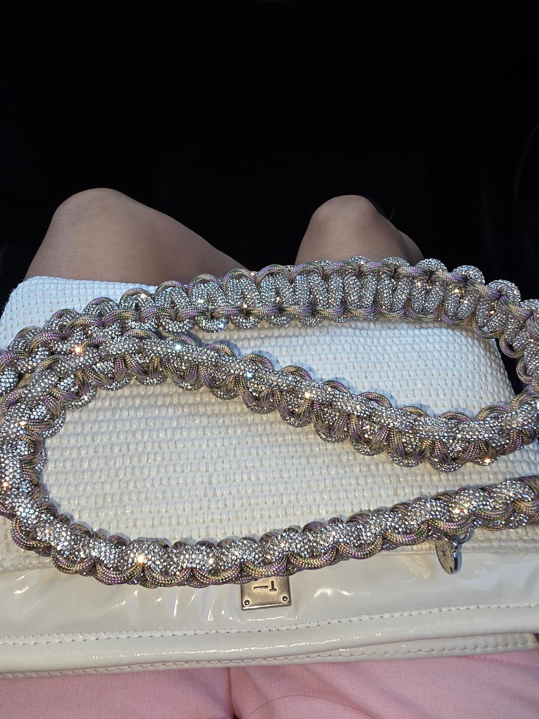 Customer photo review of EDGE STRAP - Crystal / Lavender