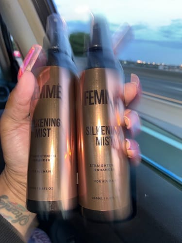 Customer photo review of Silkening Mist