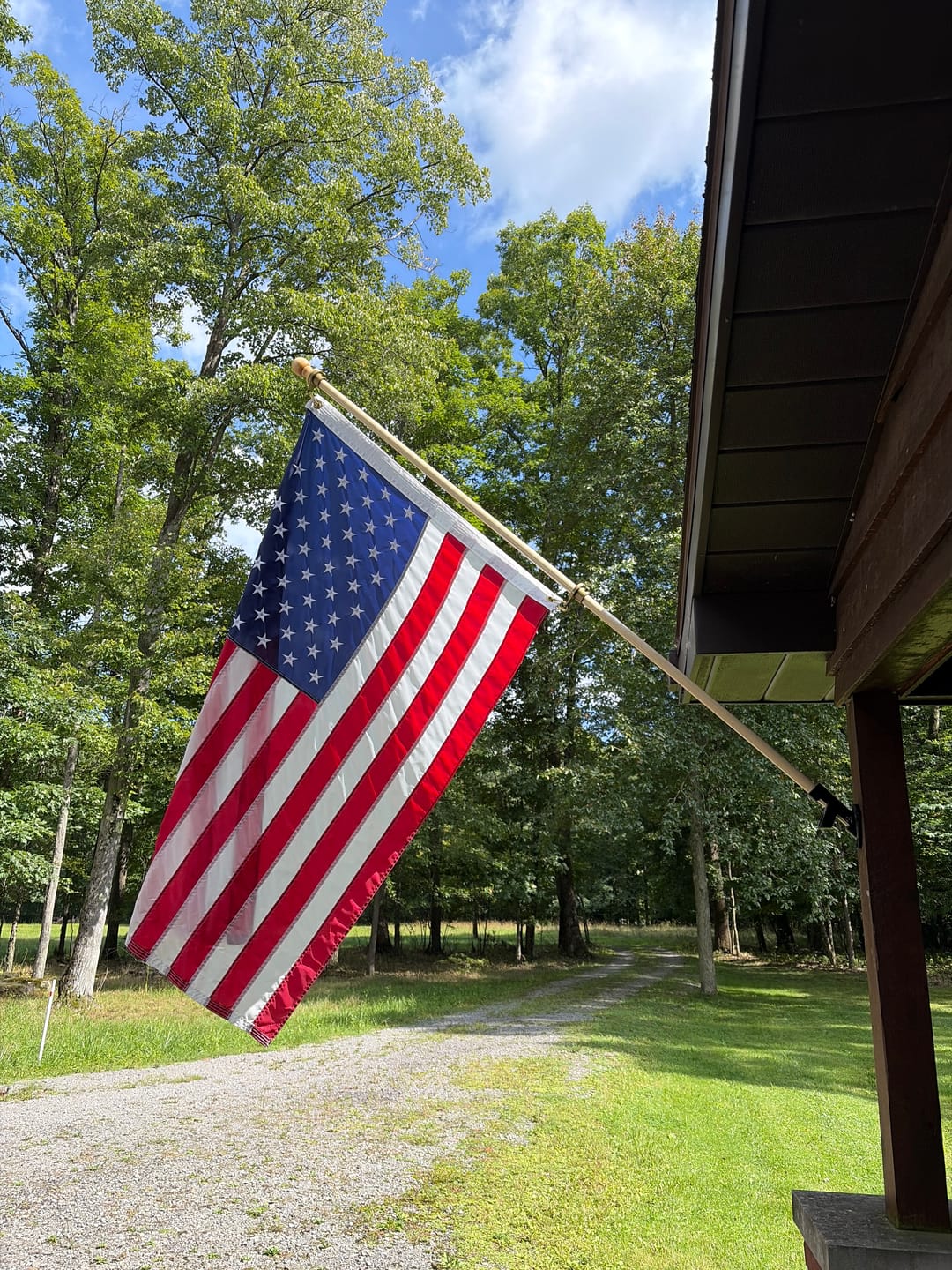 Customer photo review of 6' Flagpole
