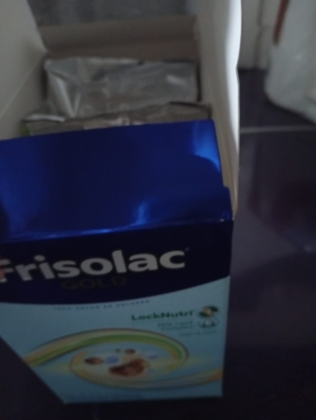 Customer photo review of Frisolac Gold 1 (0-12 Meses) Caja C/ 1.2 Kg