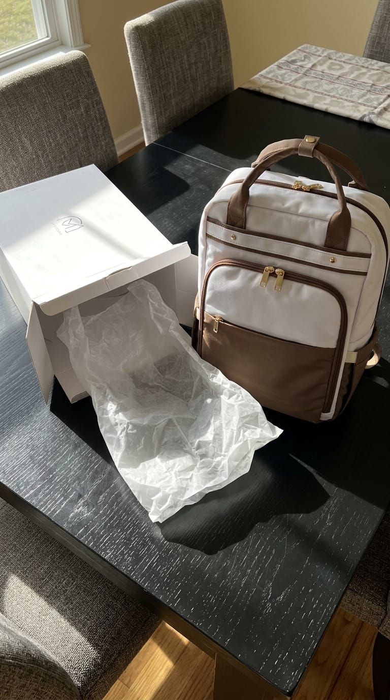 Customer photo review of 4-in-1 Backpack with Lunch Bag