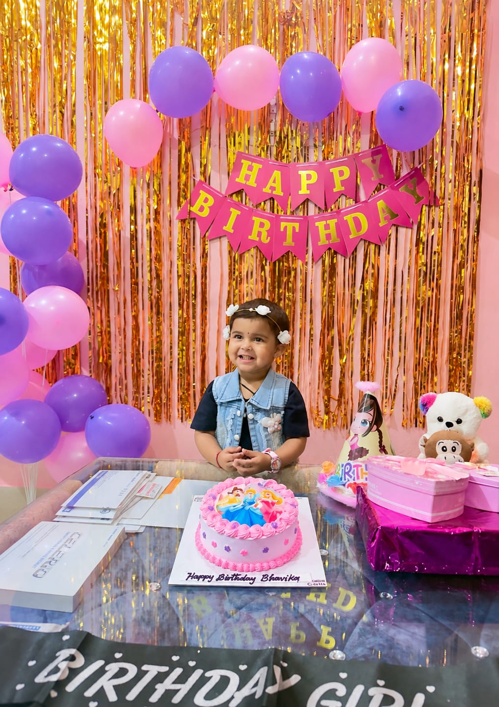 Customer photo review of Princess cindrella photo theme Cake