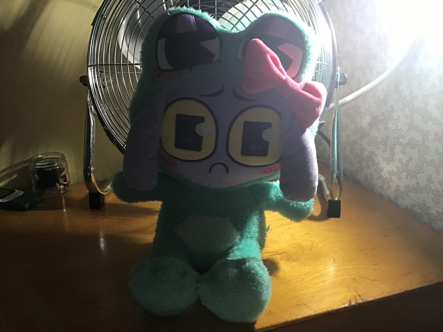 Customer photo review of Ribbit-Suit Jax Plush