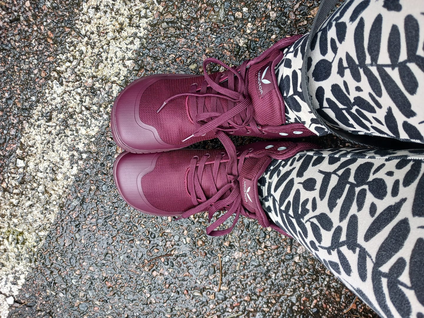 Customer photo review of Vaistoa Tuohi 2 -paljasjalkaretkeilykengät