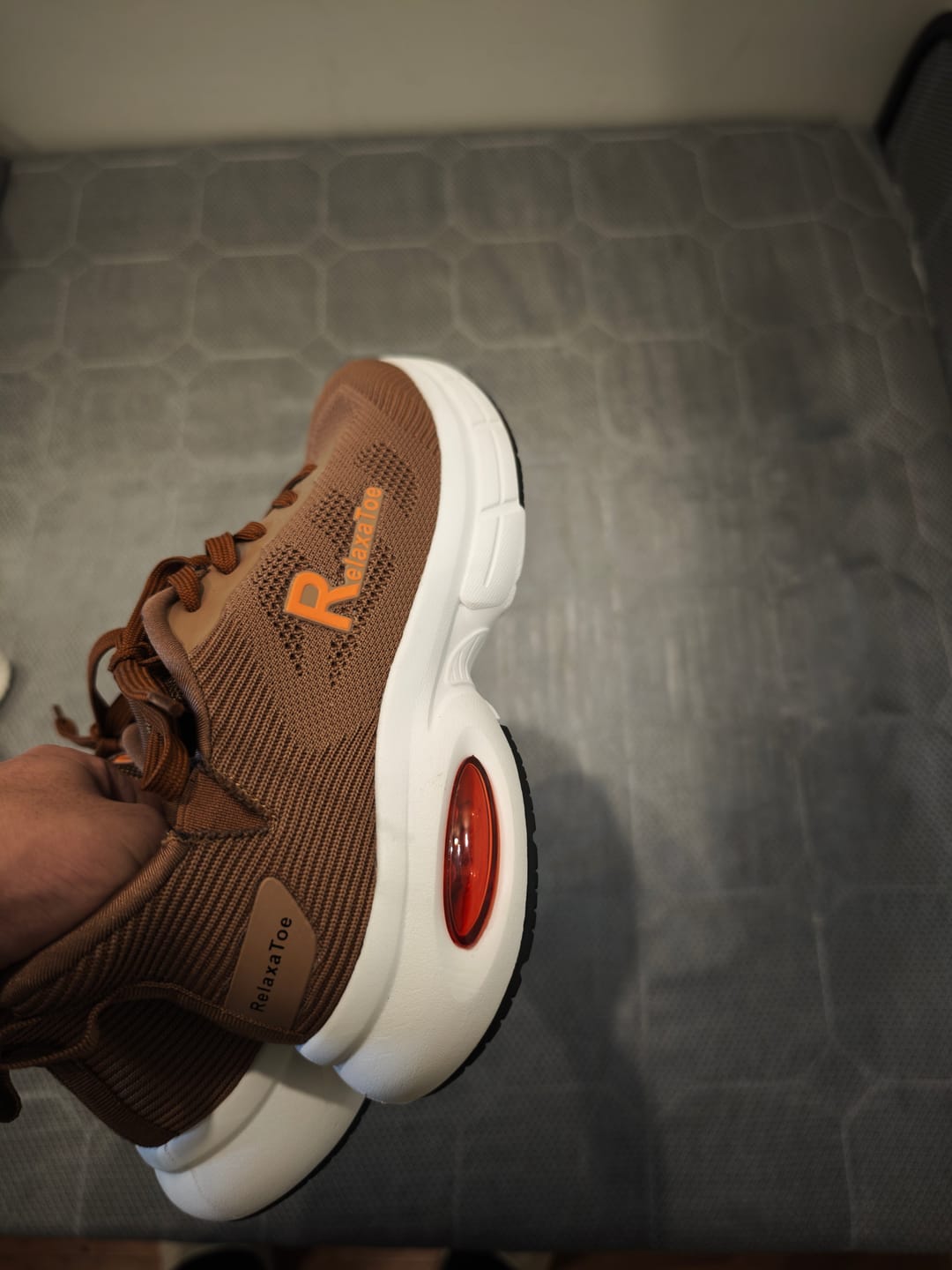 Customer photo review of RelaxaToe™ Pro — 12-Hour Shift Shoes for All-Day Foot, Knee & Back Pain Relief