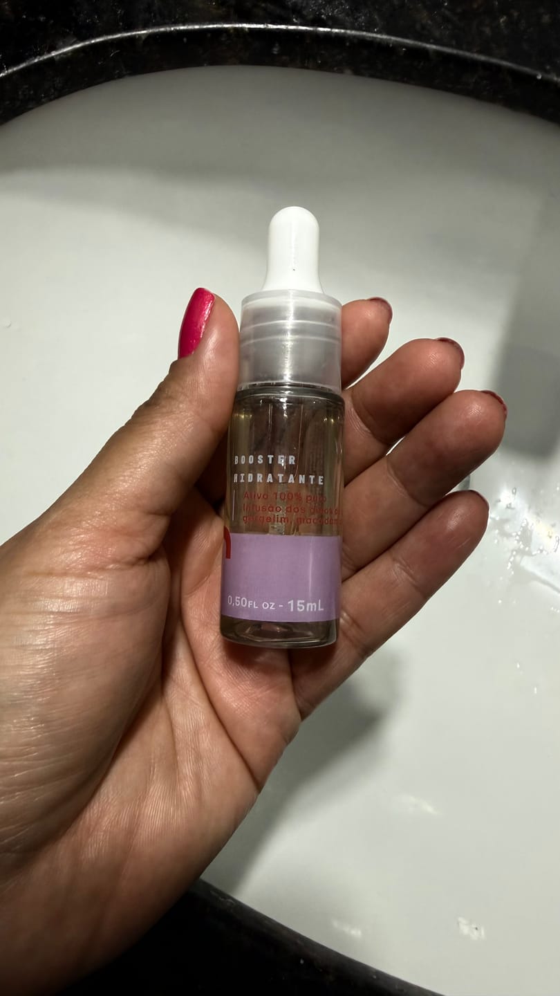 Customer photo review of booster hidratante