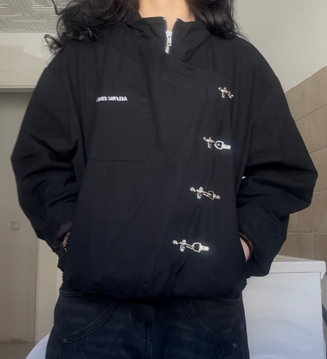 Customer photo review of Aelfric Eden Boxy Fireman Clasp Jacket