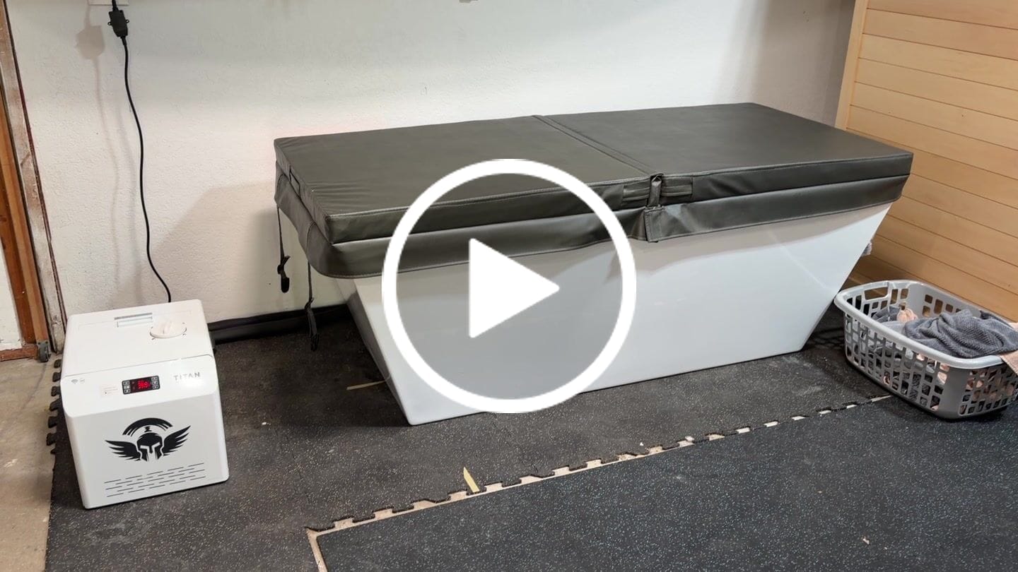 Customer video review of All-in-one 1/2 HP Universal Cold Plunge Chiller Gen V
