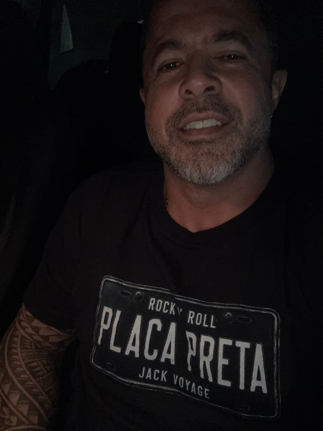 Customer photo review of Camiseta placa preta jack voyage