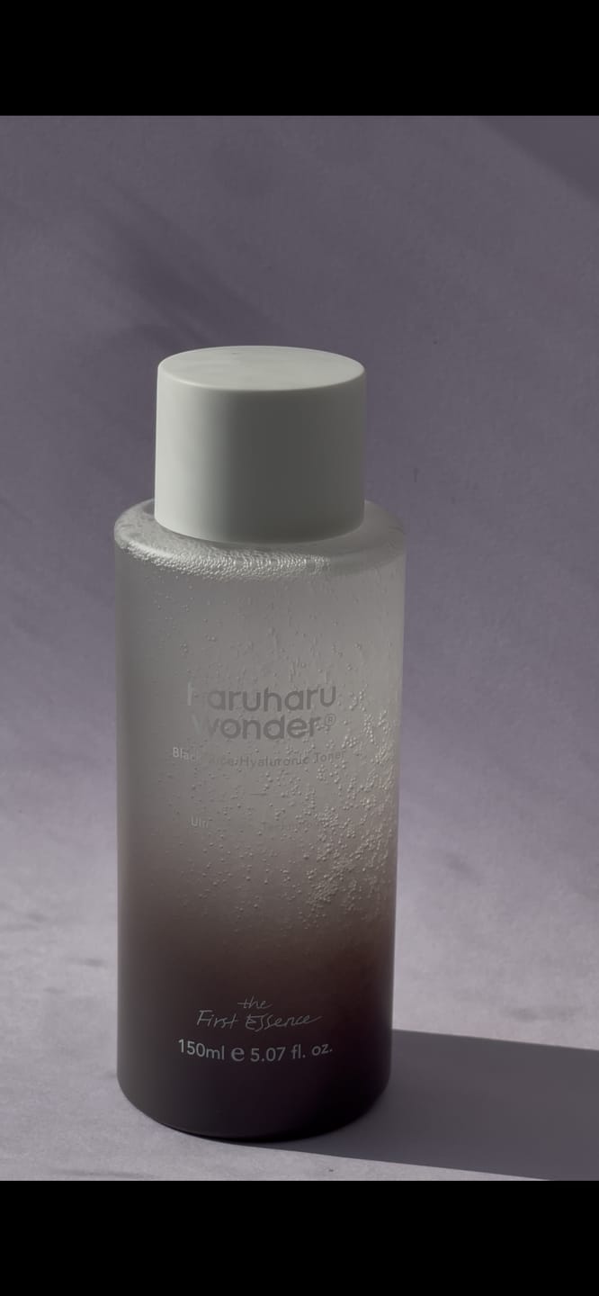 Customer photo review of Black Rice Hyaluronic Toner