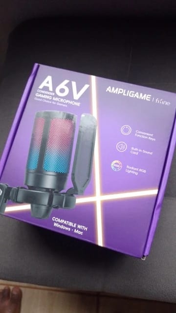 Customer photo review of Microphone Gaming FIFINE - Qualité audio pro à domicile