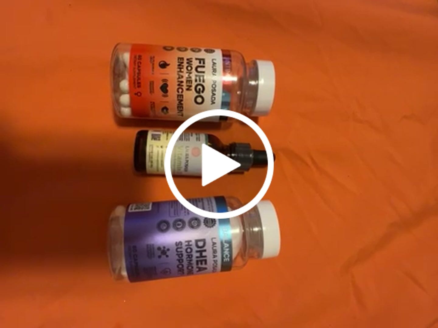 Customer video review of Combo Triple Acción Vitalidad Sexual Femenina: Enciende el Deseo, Reduce Resequedad Vaginal,  Aumenta el Placer