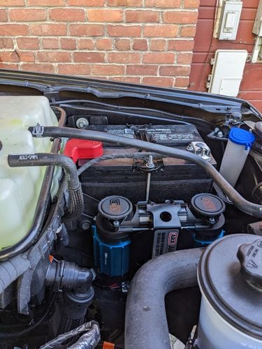 Customer photo review of ARB Twin 12V Onboard Air Compressor
