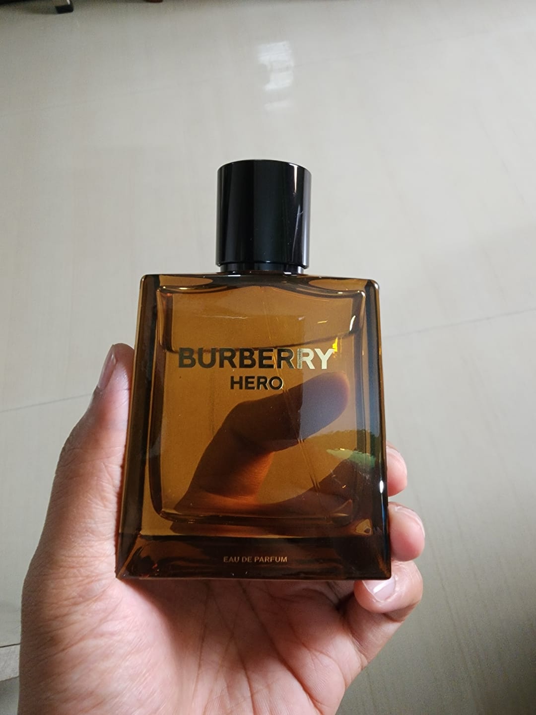 Customer photo review of Burberry Hero Eau De Parfum For Men