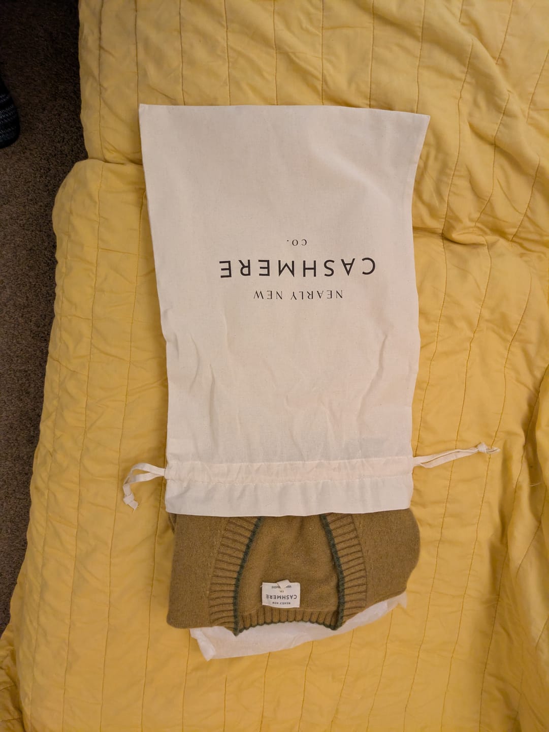 Customer photo review of Moth & Dust Protector Bag