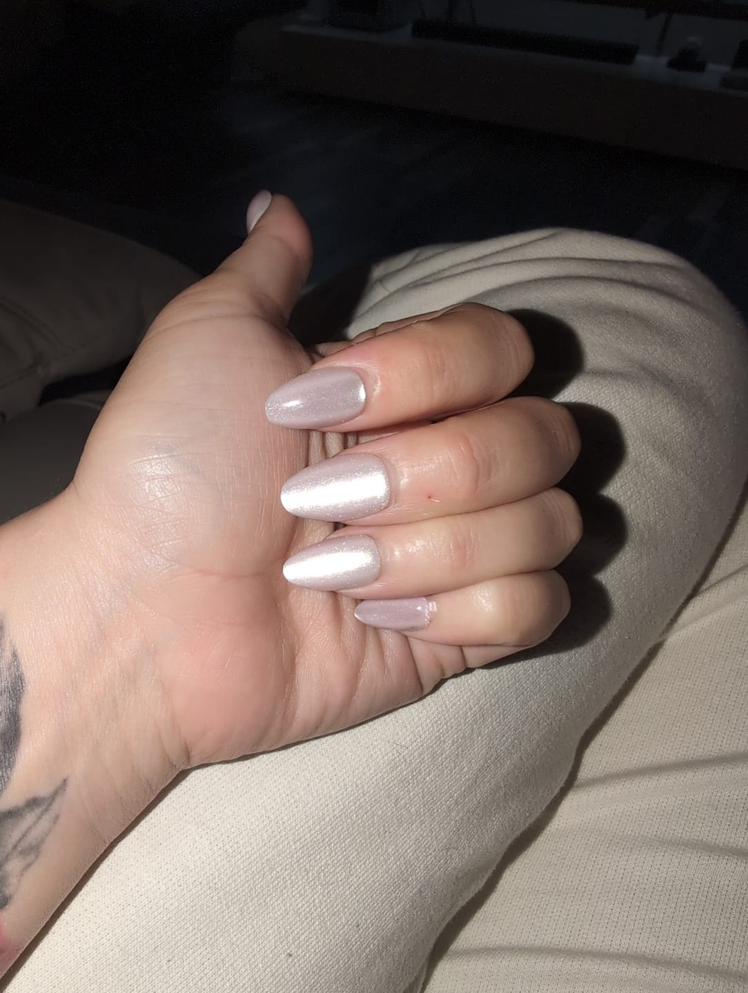Customer photo review of Glazed Donut Short Almond