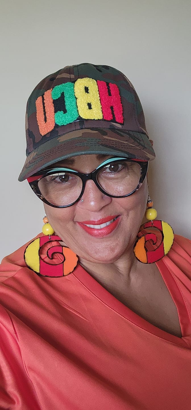 Customer photo review of HBCU Camouflage Classic Dad Hat