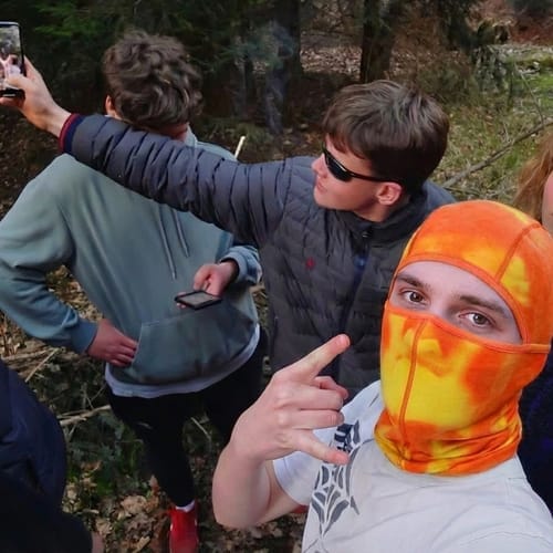 Customer photo review of Heat-Reactive Thermal Balaclava