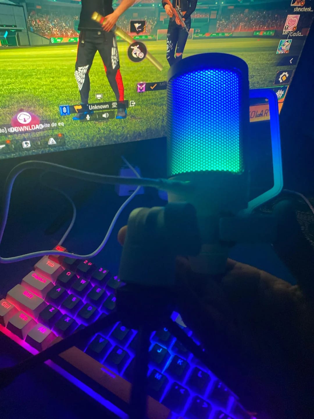 Customer photo review of Microphone Gaming FIFINE - Qualité audio pro à domicile