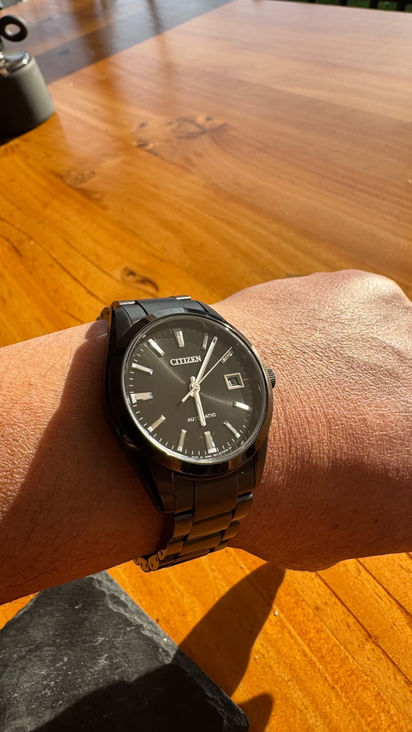 Customer photo review of Reloj Citizen NB1054-58E Automatic Made in Japan Sapphire JDM 38mm