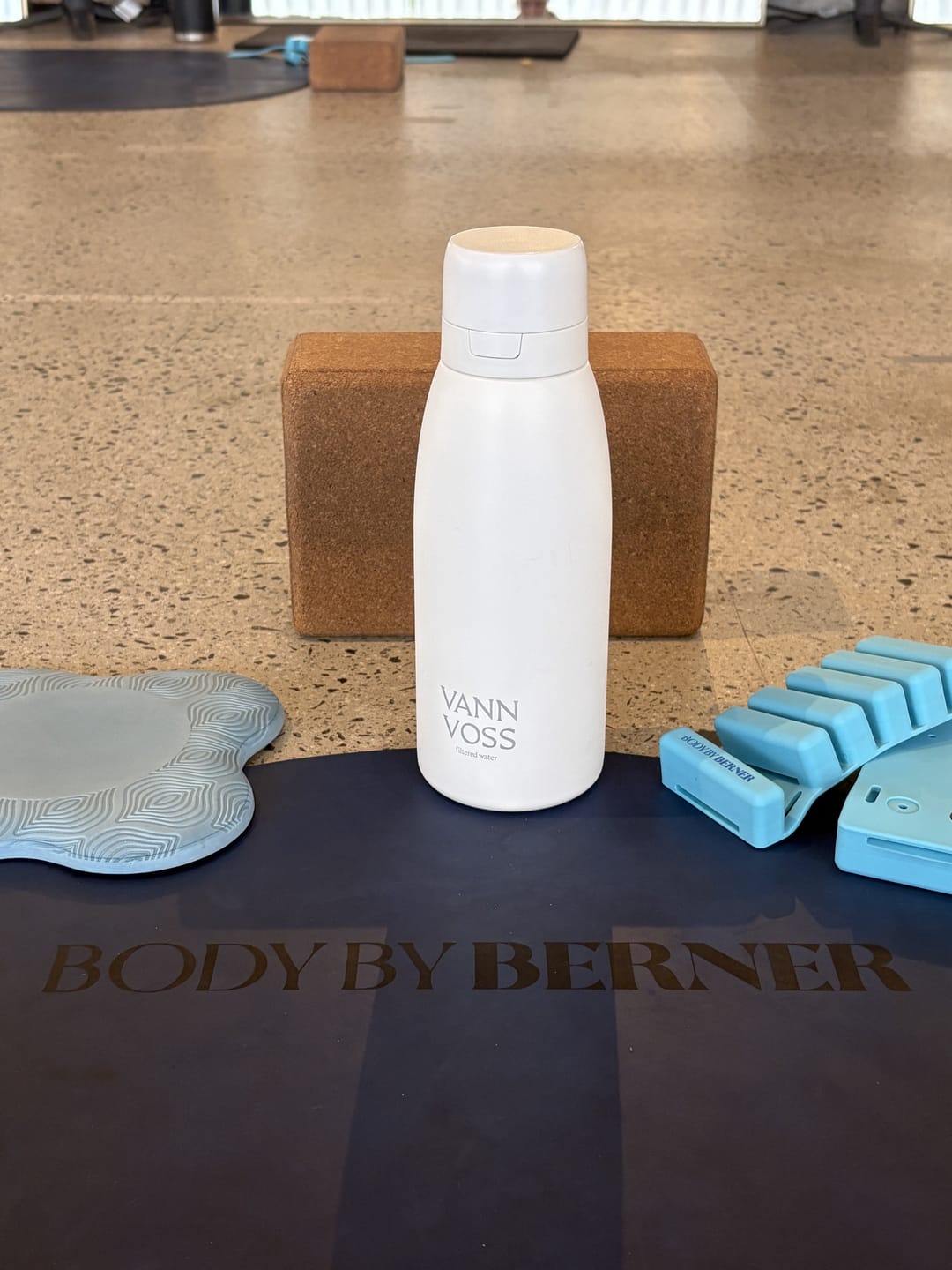 Customer photo review of Ceramic Filtered Water bottle