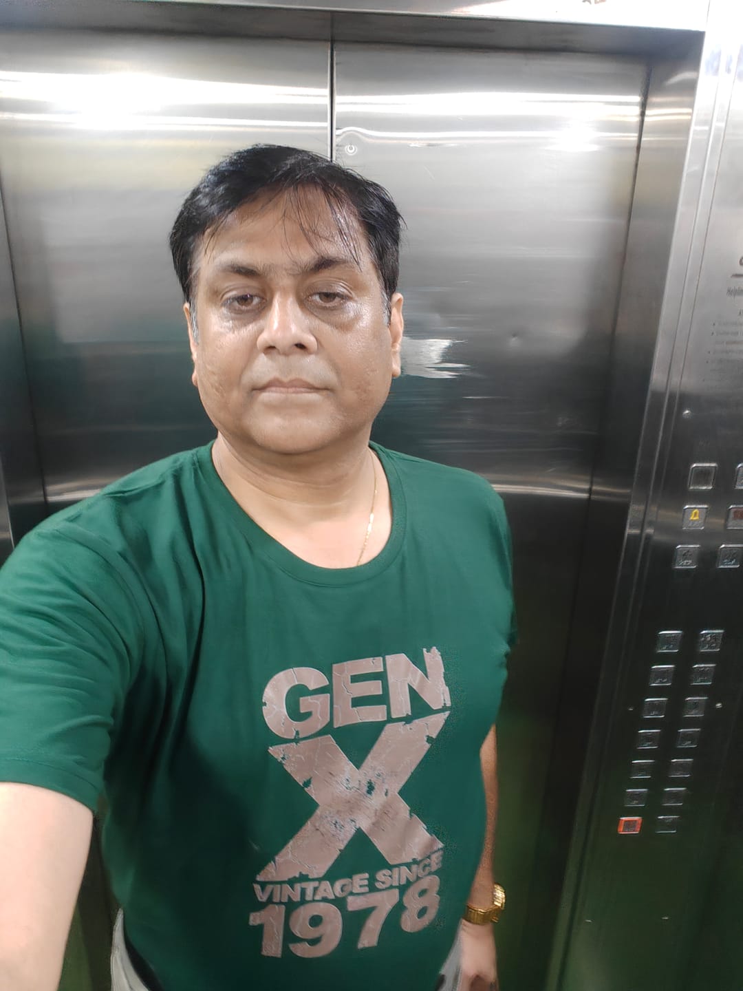 Customer photo review of Gen X Vintage Since 1978 T-Shirt