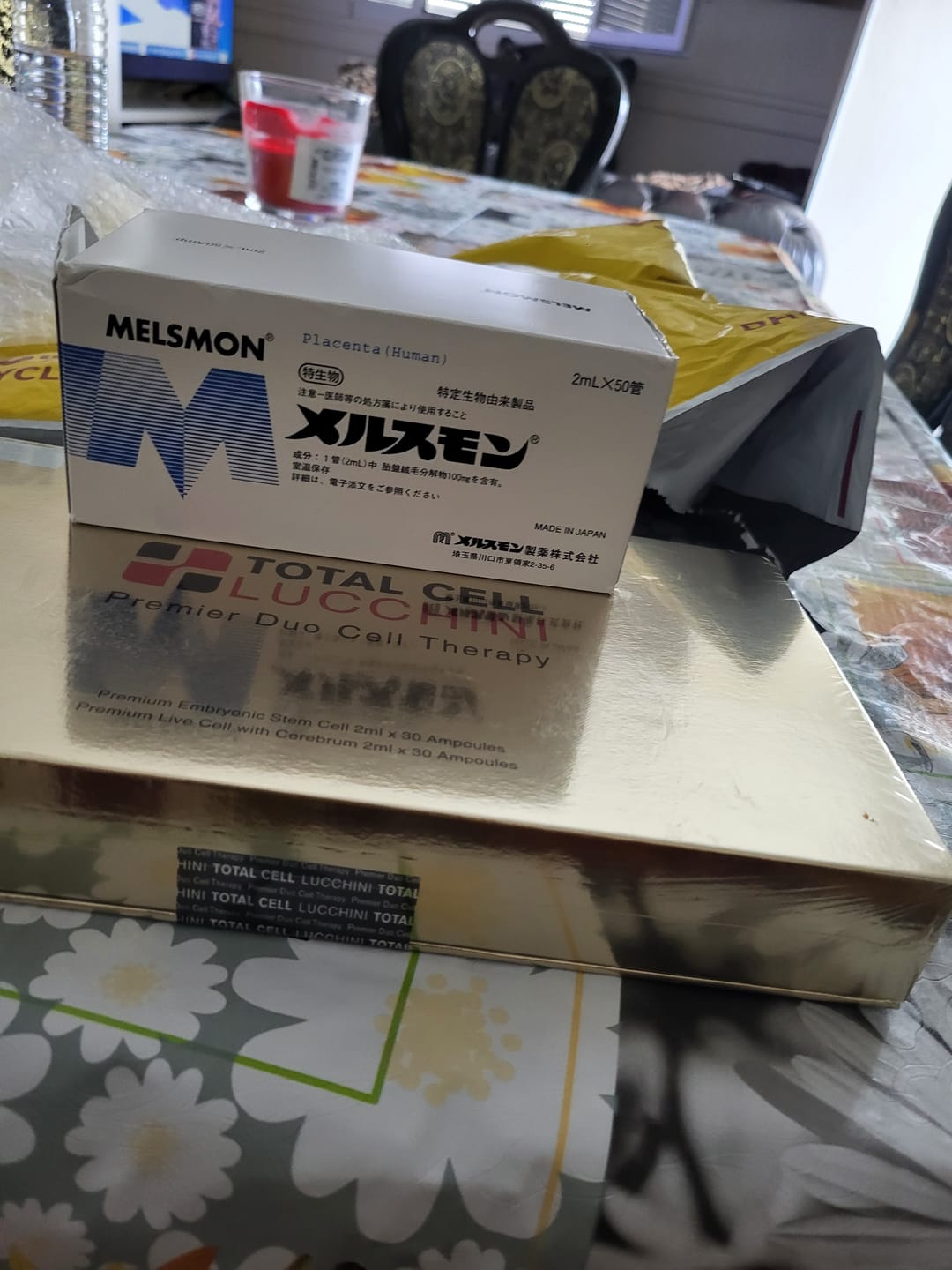 Customer photo review of Melsmon Placenta Japan