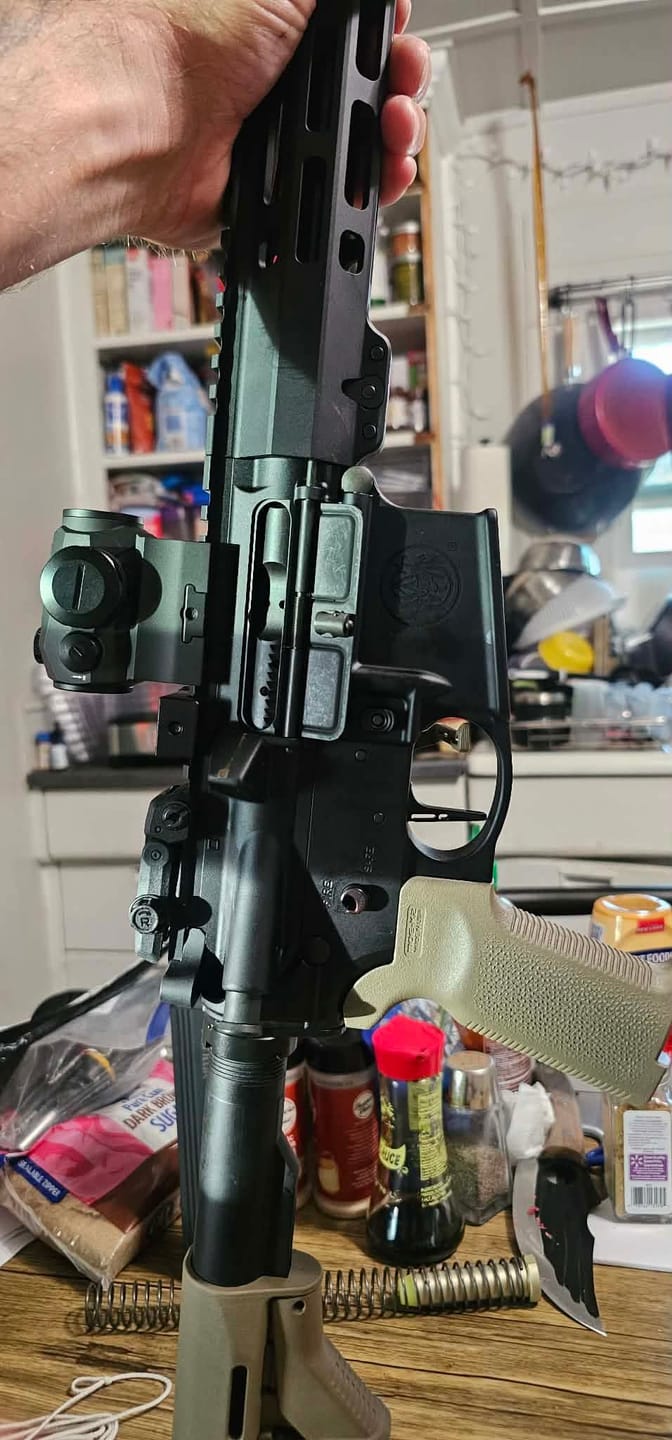 Customer photo review of 100% USA Made Super Safety with Flat Trigger – On Sale $89.99