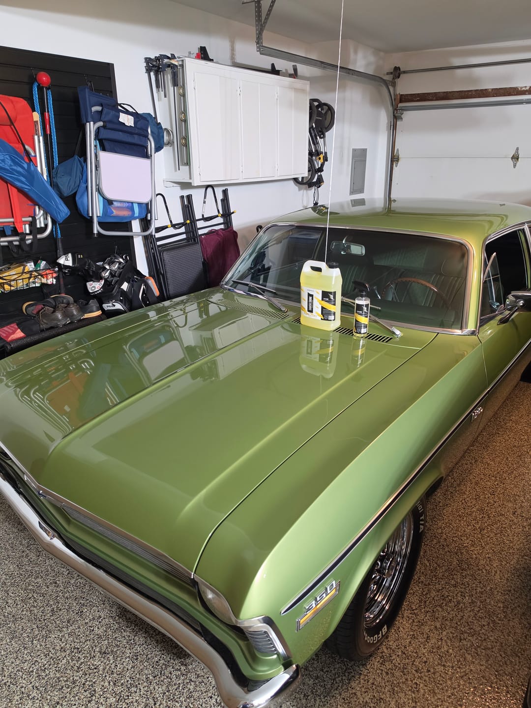 Customer photo review of Diamond Shine Glass Cleaner