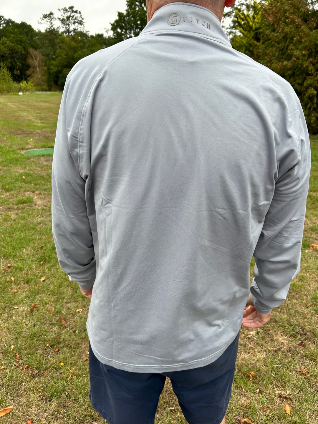 Customer photo review of Hudson 1/4 Zip Golf Pullover