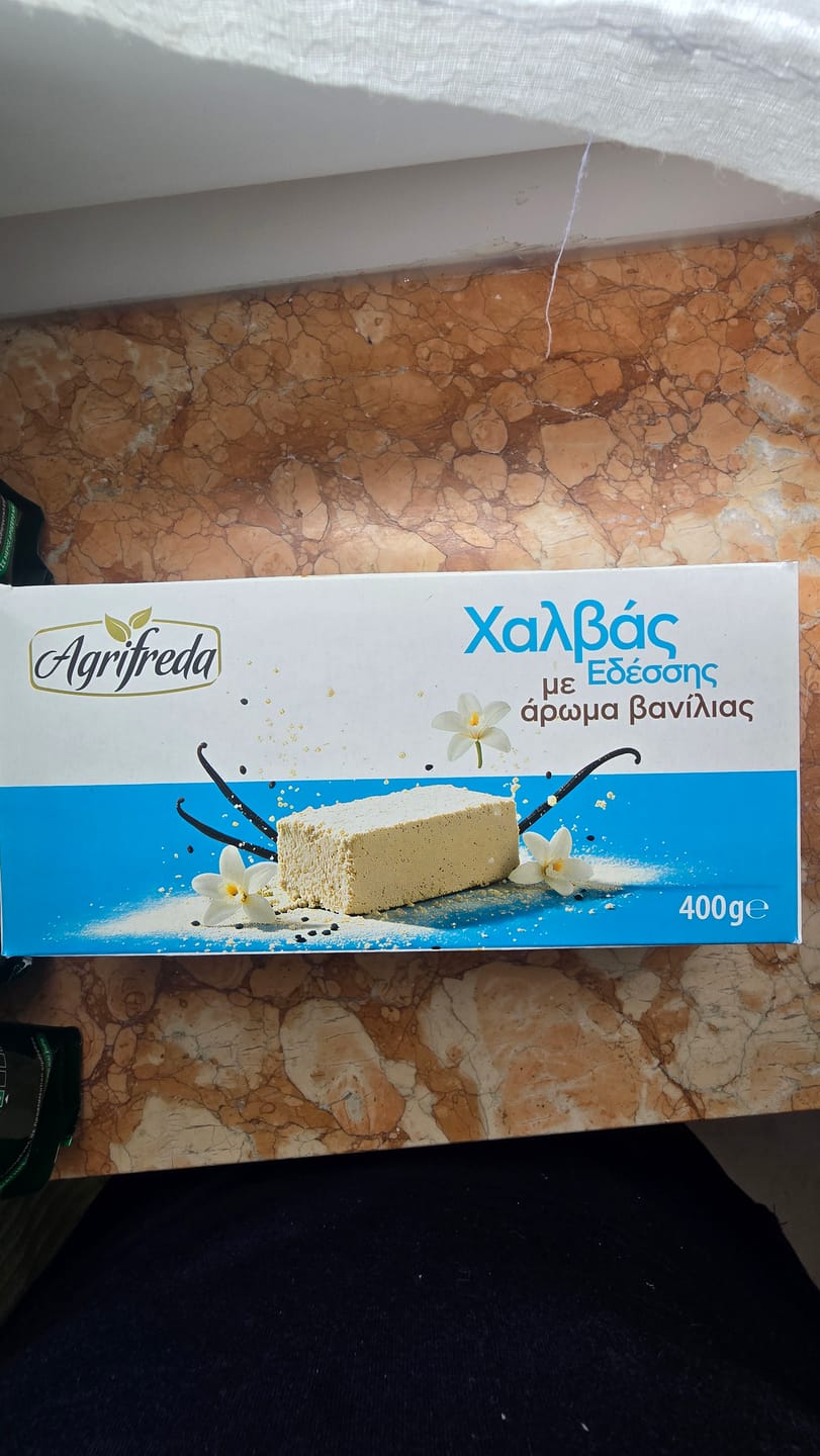 Customer photo review of Halvas with vanilla from Edessa - 400g