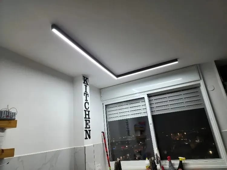 Customer photo review of Linear Ceiling Light for Kitchen Island, 60 to 200 cm LED