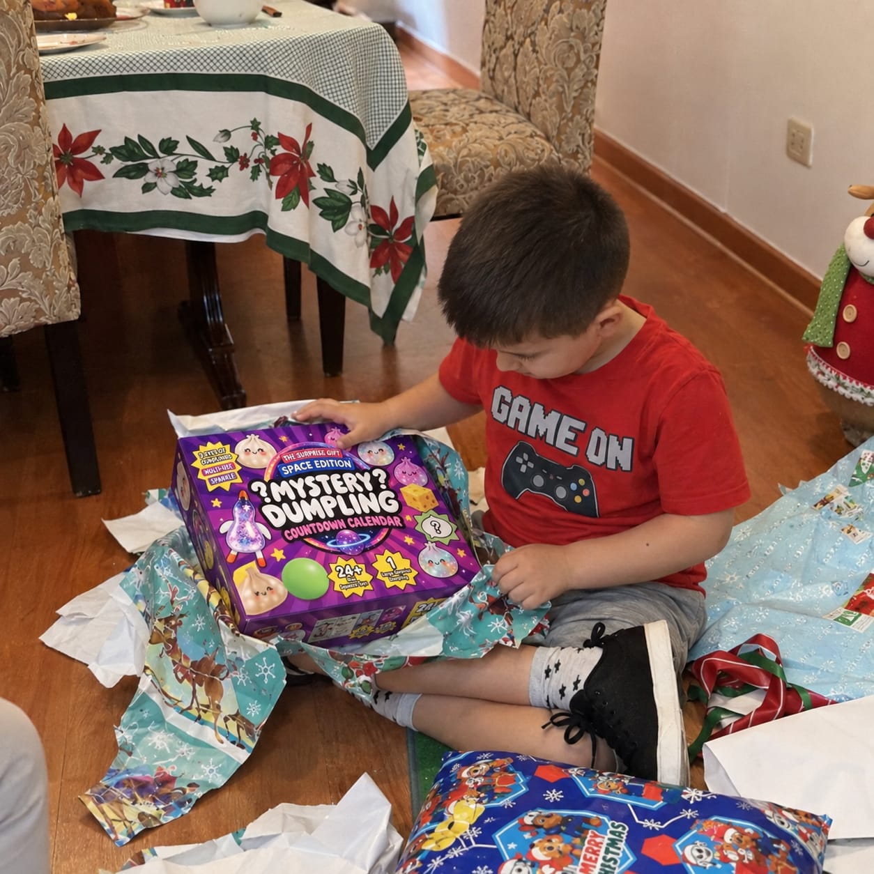 Customer photo review of Calendario Sorpresa de Squishies — 24 Días de Magia Navideña