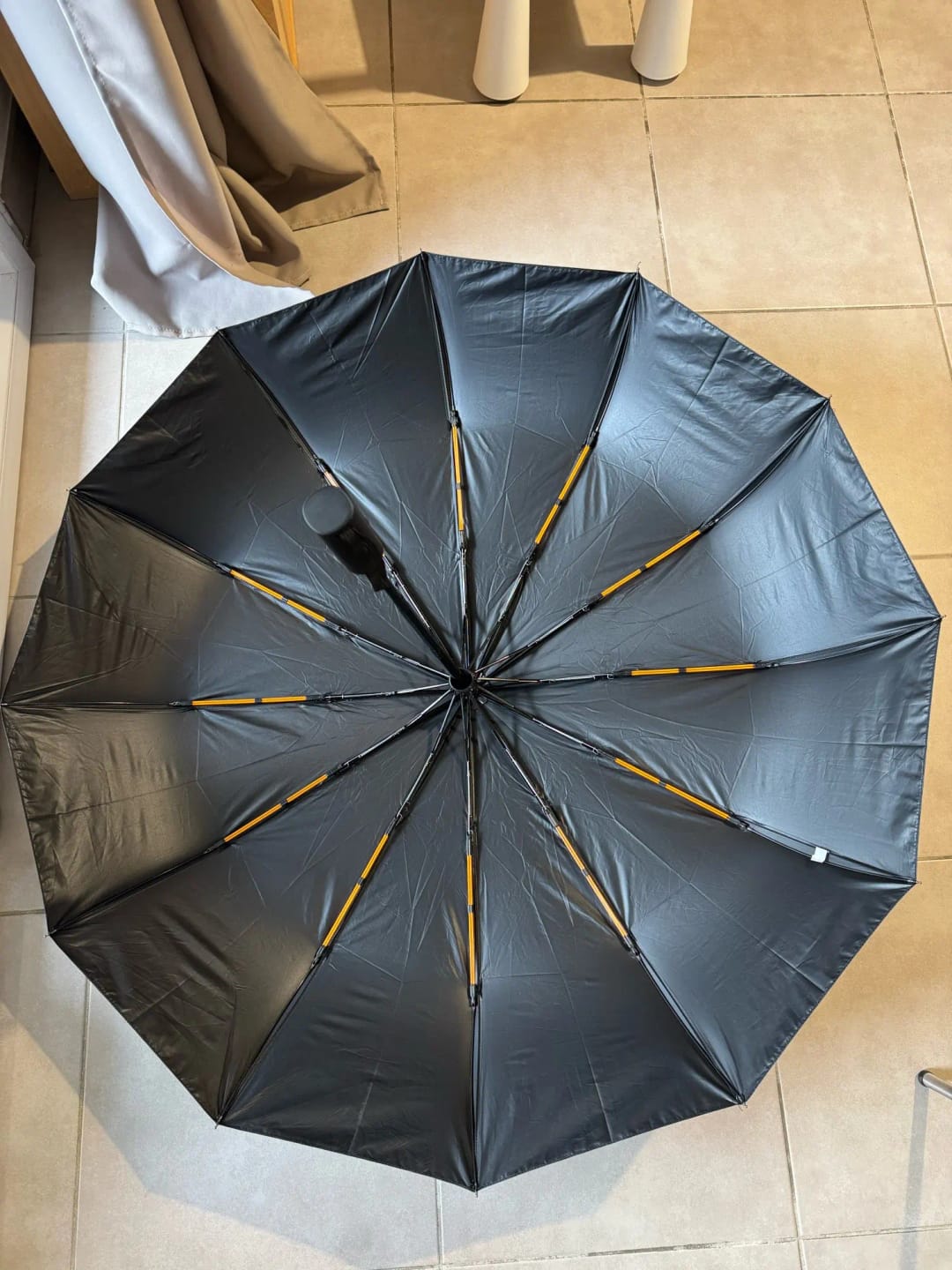 Customer photo review of Windproof Automatic Folding Umbrella with UV Protection, 24 or 60 Rib Frame