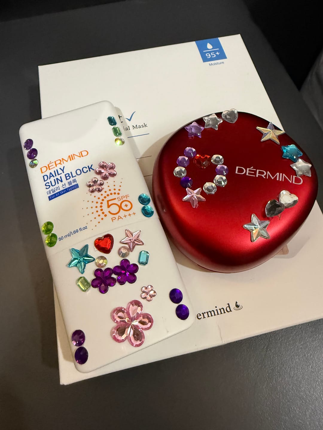 Customer photo review of Dermind Trio Set Bundle