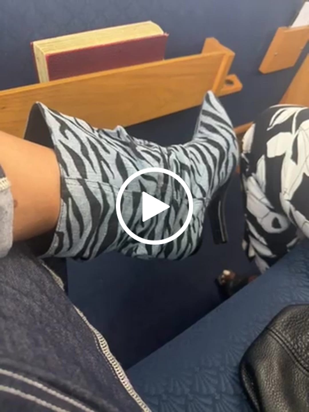 Customer video review of SERONA-KHAKI WEDGE BOOTIE