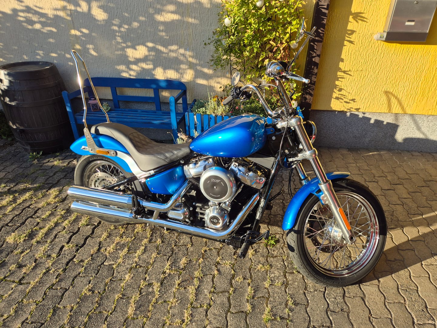 Customer photo review of Profiler™ LS für Softail Street Bob / Standard