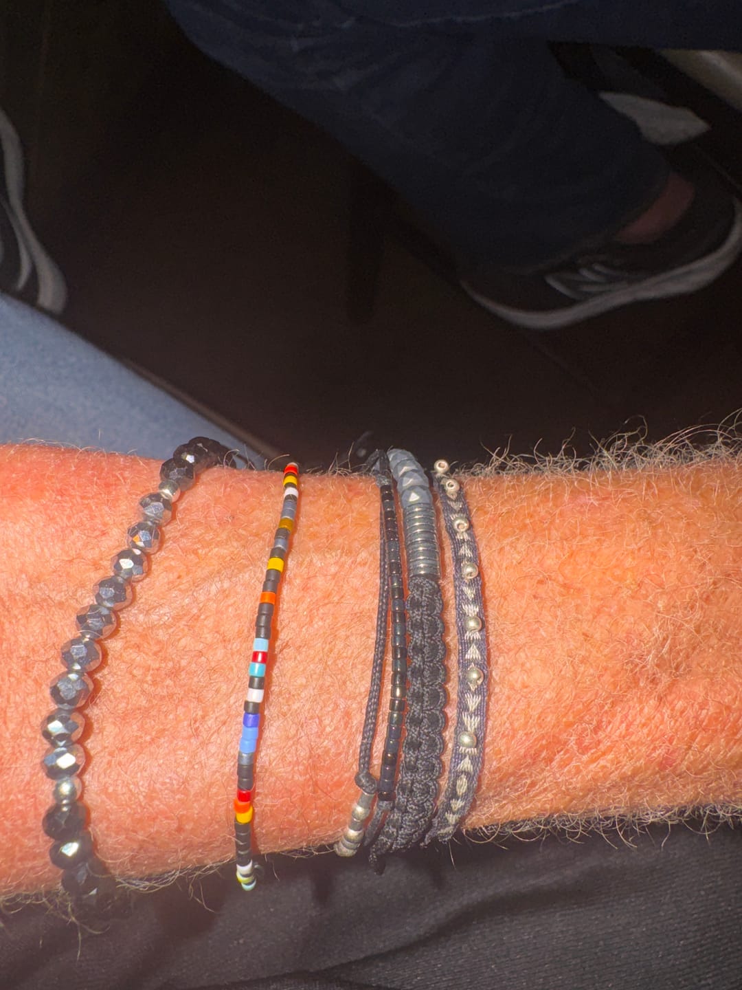 Customer photo review of Sausalito Adjustable Beaded Bracelet