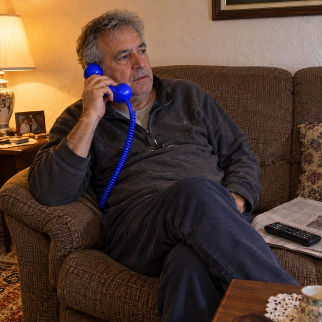 Customer photo review of Retro Ring™ Phone Handset