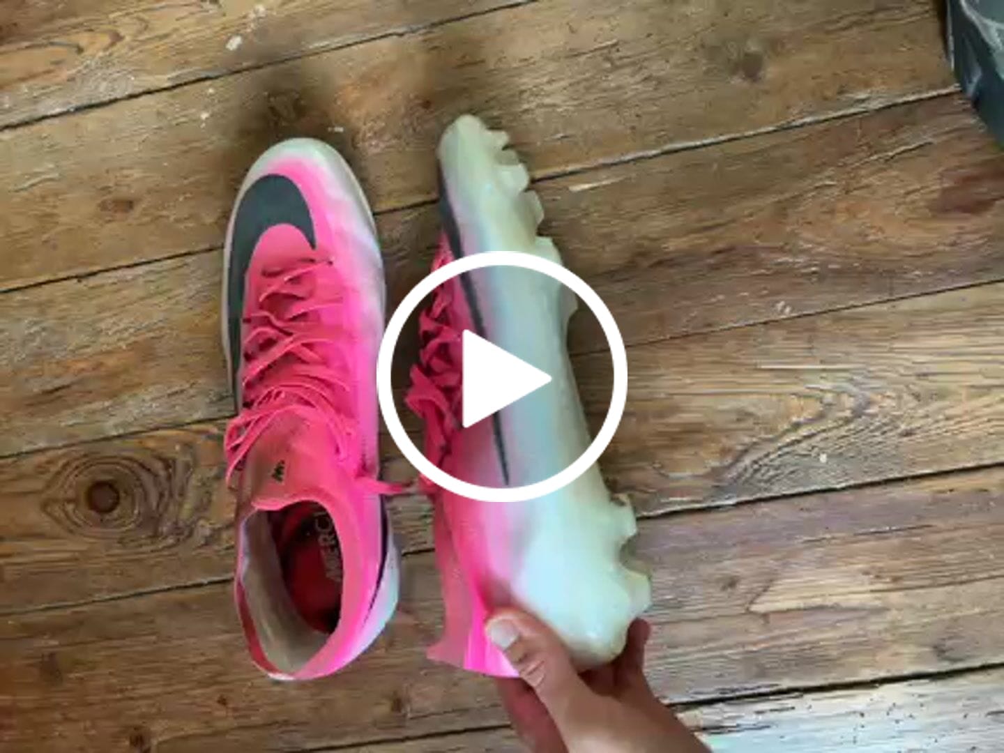 Customer video review of Nike Mercurial Vapor 17 Elite FG - Rose/Blanc/Noir