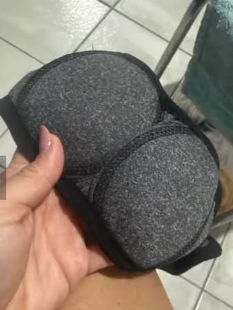 Customer photo review of Beruhigende Ohrenschützer für Hunde