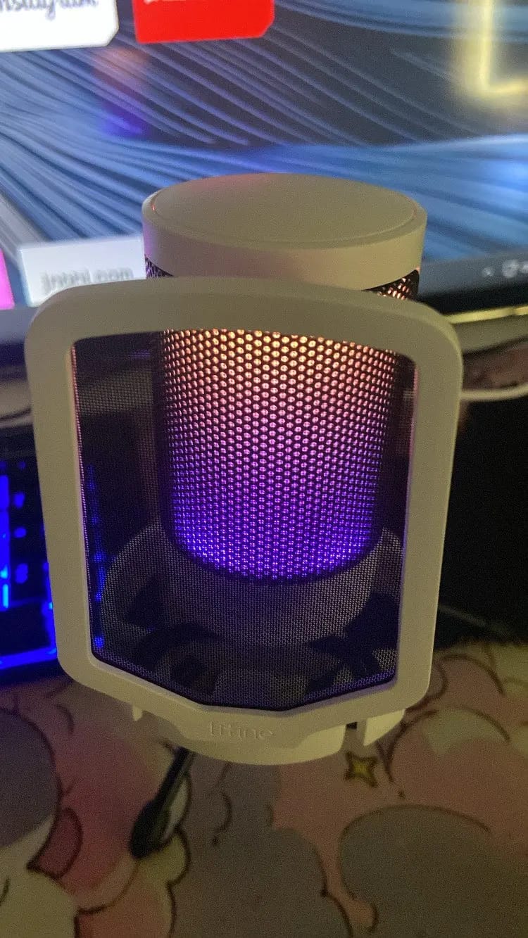 Customer photo review of Microphone Gaming FIFINE - Qualité audio pro à domicile