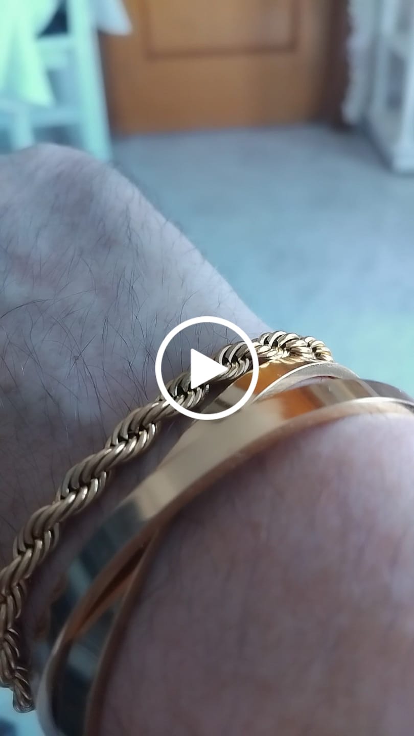 Customer video review of Brazalete Hombre BRAVE Fita